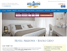 Tablet Screenshot of jesololido.it